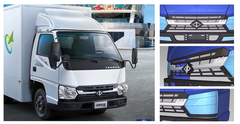貨車前臉造型外觀ＣＡＤ製作